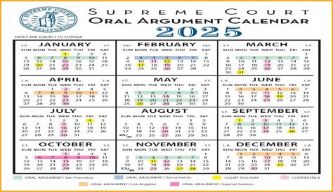 Oral Argument Calendar - William K. Nakamura Courthouse, Seattle Washington