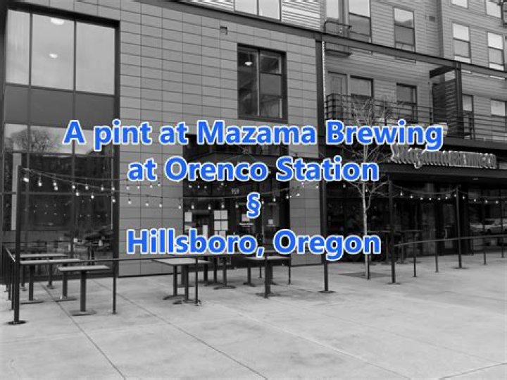 Discovering the Charm of Mazama Brewing Orenco Station