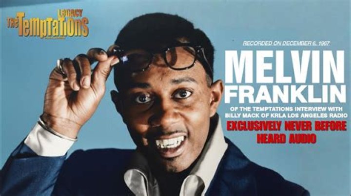 Melvin Franklin: The Legendary Voice Behind The Temptations